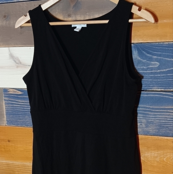 Charter Club Black Midi Dress 8 - Picture 3 of 7